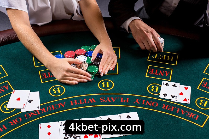 Mesa de Blackjack 4kbet